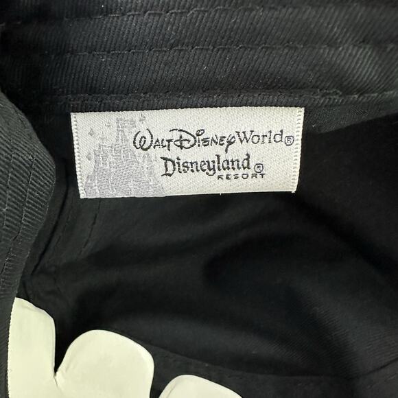 Disney World Animal Kingdom Vintge Y2k Rhinestone Hat Black Adult One Size New - Picture 9 of 10